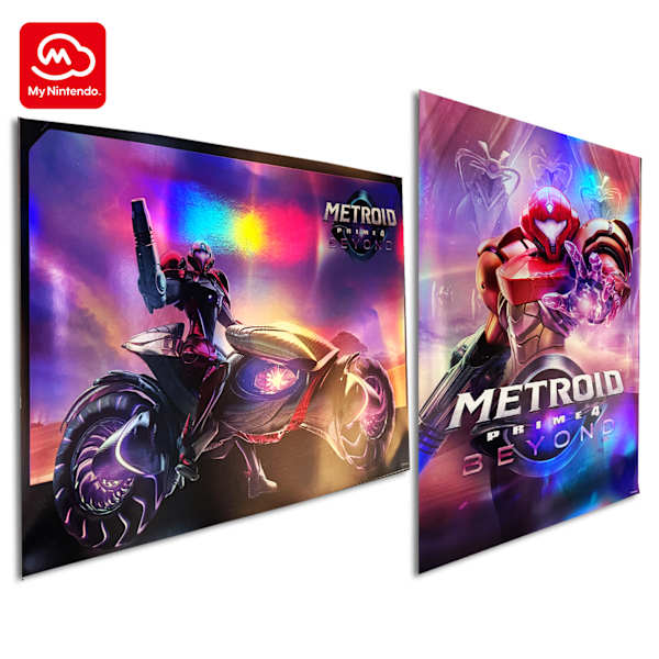 Metroid Prime™ 4: Beyond Holographic Poster Set - Nintendo